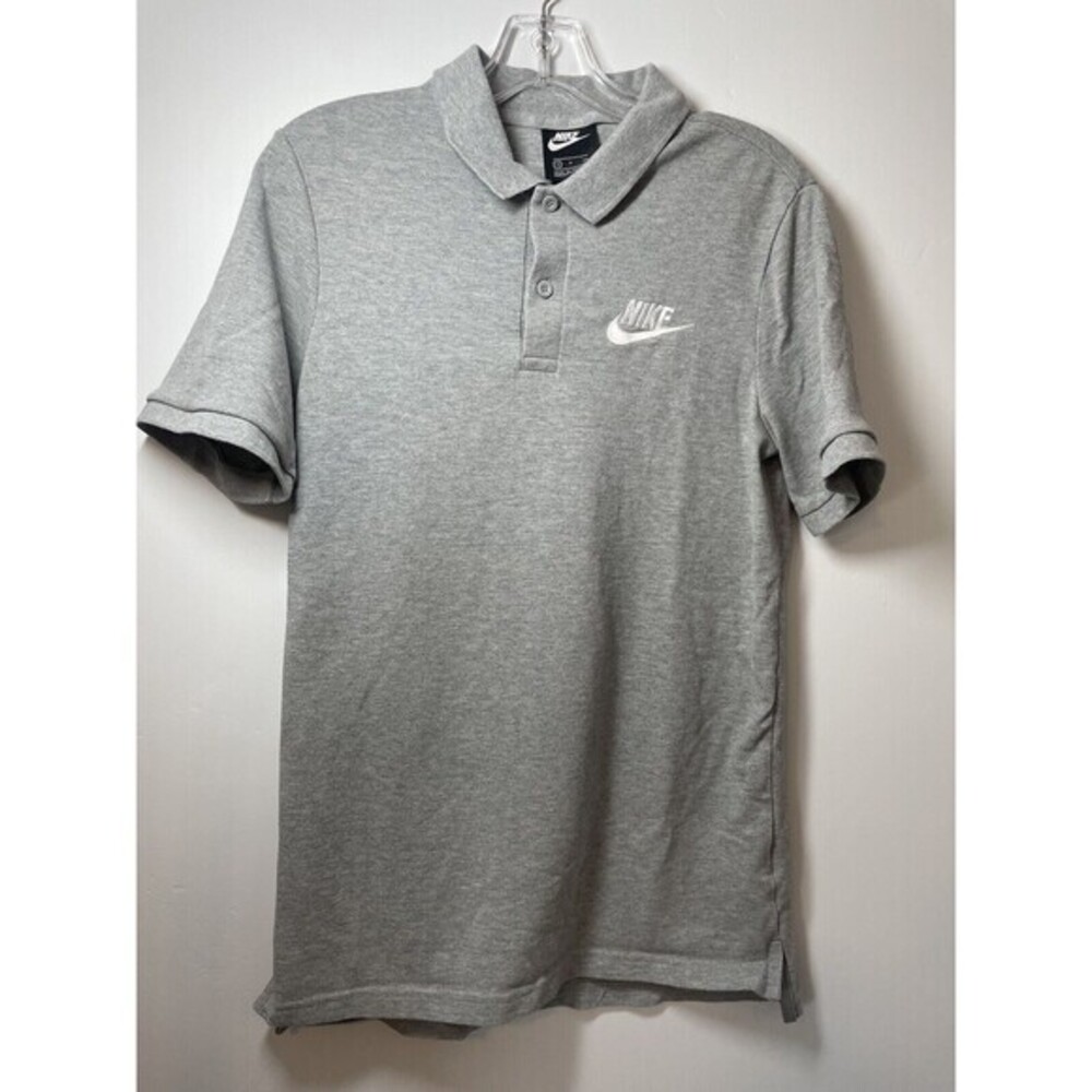 Nike Standard Fit Short Sleeve Polo Shirt Men’s S CN8764-063 Gray